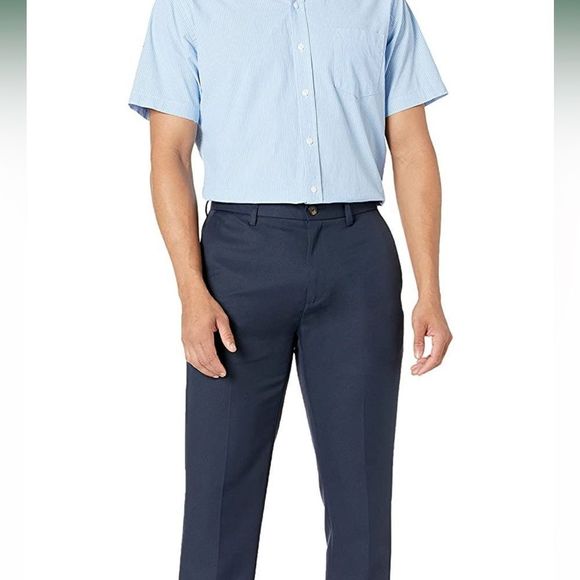 - Amazon Essentials Men's Slim-Fit Flat-Front Dress Pant 32X29L - Picture 3 of 5